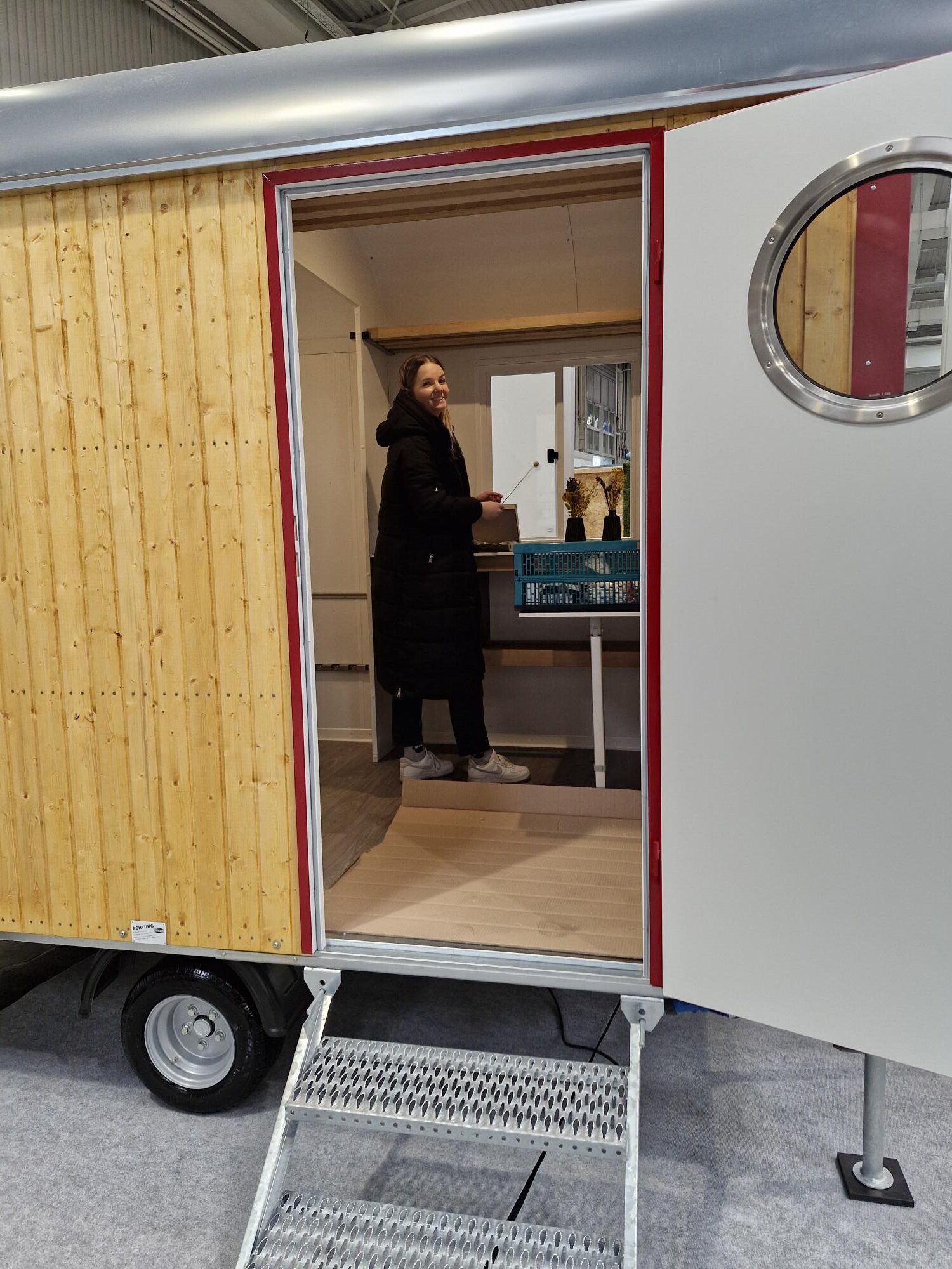 Aufbau weiro Messestand